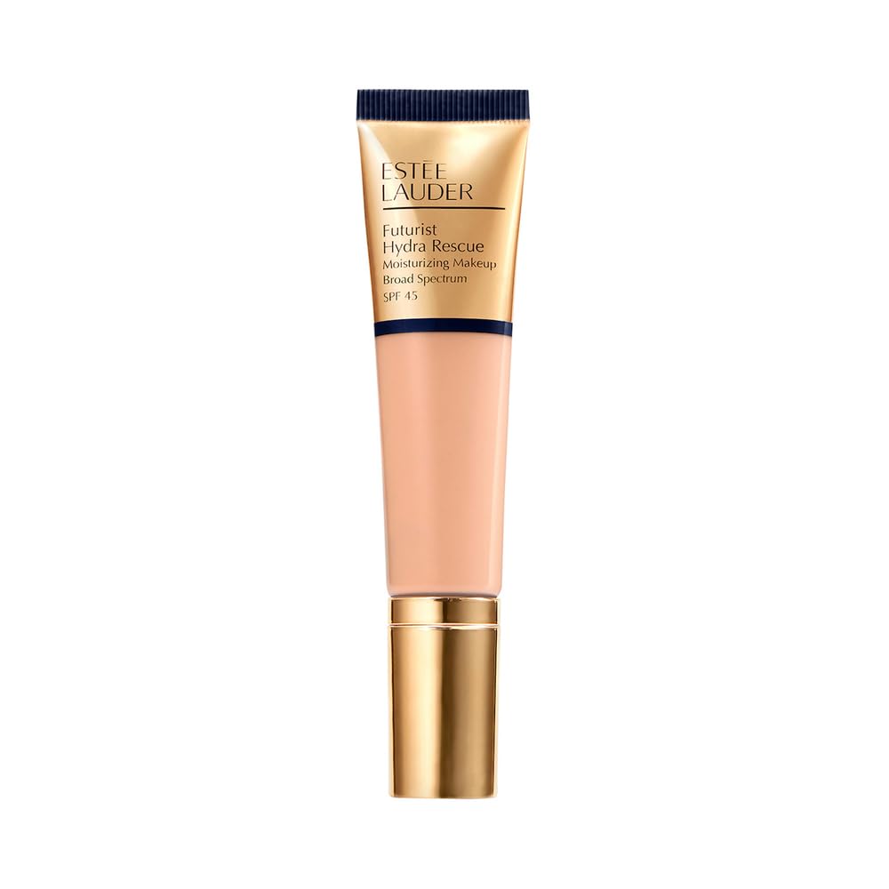 Estée Lauder Futurist Hydra Rescue Moisturizing Foundation SPF 45 for a 12-Hour Glow, 1.2 Fl Oz, 3N1 Ivory Beige