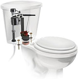 Fluidmaster 400AKR Universal All in One Toilet Repair Kit for 2-Inch Flush Valves, Easy Install