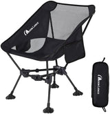 MOON LENCE Portable Camping Chair Backpacking Chair - The 4th Generation Ultralight Folding Chair - Compact, Lightweight Foldable Chairs for Hiking Mountaineering, Beach