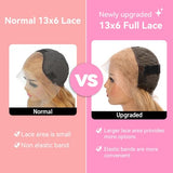KTOOYKE 200% Density 30 Inch Honey Blonde 13x6 HD Lace Front Wig Human Hair Body Wave Lace Frontal Wigs Human Hair Pre Plucked 27# Honey Blonde Wig Glueless Wigs