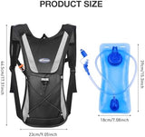 KUYOU Hydration Backpack Hydration Pack with 2L Water Bladder, Lightweight Insulation Water Backpack for Cycling,Hiking, Running,Climbing
