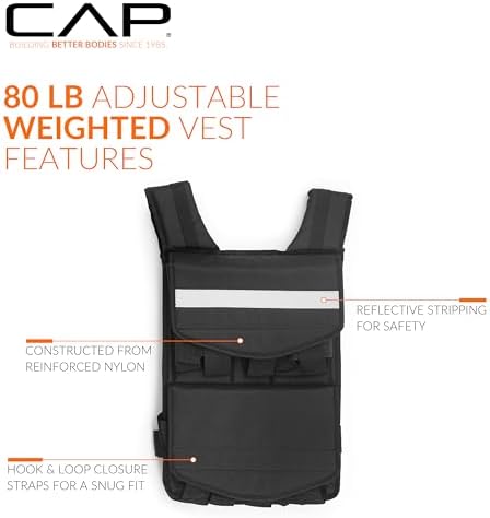 CAP Barbell Adjustable Weighted Vest | Various Sizes