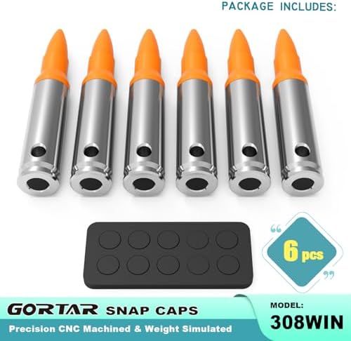 Snap Caps Training Dummy Rounds Practice Safe Loading Firing Close to Real Weight