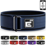 Self-Locking Weight Lifting Belt - Premium Weightlifting Belt for Serious Functional Fitness, Weight Lifting, and Olympic Lifting Athletes - Lifting Support for Men and Women - Deadlift Training Belt