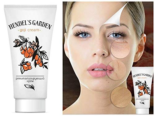GOJI BERRY REVITALIZING MOISTURIZING ANTI AGE ANTI WRINKLE CREAM HENDELS GARDEN (10X50ML)