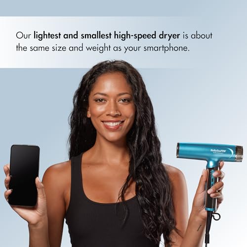 BabylissPRO® Nano Titanium™ Professional Nano Light Ionic Hair Dryer (Purple)