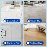 DGSL Tile Leveling System Clips - DIY 2400 Tiles Leveler Spacers - 1/8 Inch Tile Leveling System for Professional Ceramic Tile and Stone Installation