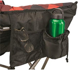 Guide Gear Club Camping Chair, Oversized, Portable, Folding with Padded Seats, 500-lb. Capacity Red Plaid
