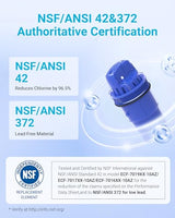 4 Packs Pitcher Water Filter Replacement for All PUR®, PUR® Plus Pitcher and Dispenser Filtration Systems, CRF950Z, PPF951K, PPF900Z, NSF Certified, AQUA CREST