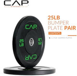 CAP Barbell Rubber Olympic Bumper Plate | Multiple Options/Colors