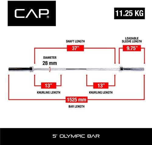 CAP Barbell Olympic Bars | Multiple options