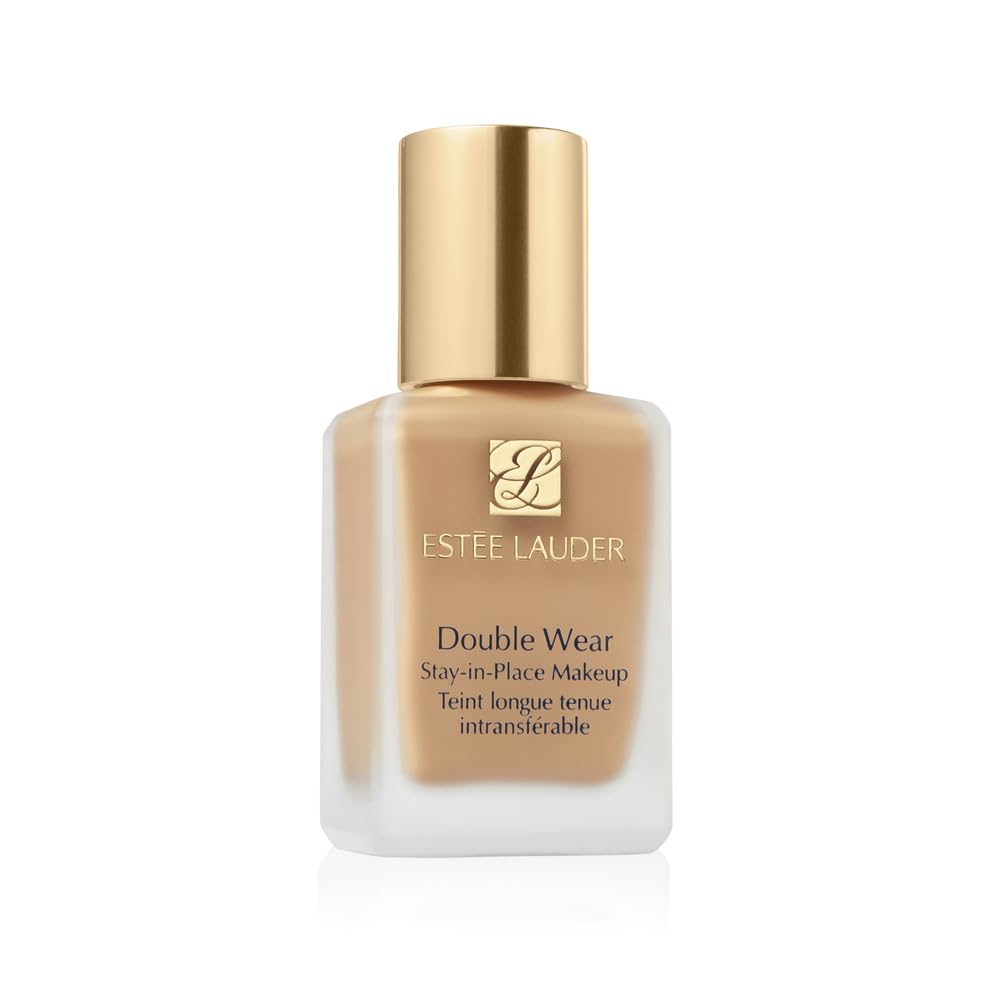 Estée Lauder Double Wear Stay-in-Place 24-Hour Long-Wear Matte Foundation Makeup, 1 Fl Oz, 1W1 Bone