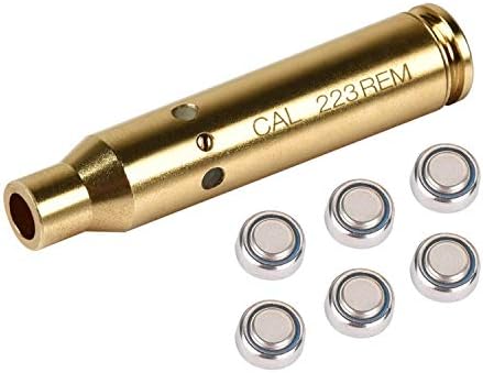 MidTen bore Sighting Laser 223 5.56mm/9mm 30-06/25-06/270 Laser Bore Sight Boresighter with Batteries