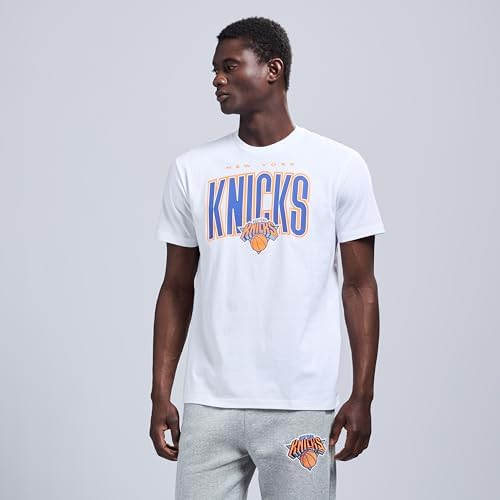 Men's X NBA Officially Licensed Graphic Short Sleeve Lightweight Classic Crew Neck Cotton T-Shirt