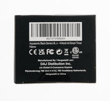 Aquasonic Black Series Ultra Whitening Toothbrush – ADA Accepted Electric Toothbrush- 8 Brush Heads & Travel Case – 40,000 VPM Electric Motor & Wireless Charging - 4 Modes w Smart Timer