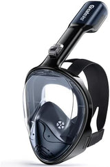 Greatever Full Face Snorkel Mask, Snorkeling Gear for Adults with Latest Dry Top Breathing System and Detachable Camera Mount, Foldable Snorkel Mask Adult, Snorkels Anti-Fog & Anti-Leak