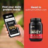 Optimum Nutrition Gold Standard 100% Whey Protein Powder, Chocolate Hazelnut, 2 Pound (Packaging May Vary)