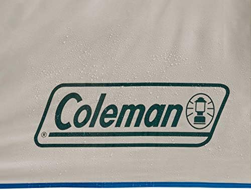 Coleman Cabin Camping Tent with Screened Porch, 4/6 Person Weatherproof Tent with Enclosed Screened Porch Option, Includes Rainfly, Carry Bag, Extra Storage, and 10 Minute Setup