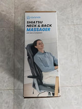 COMFIER Shiatsu Neck Back Massager with Heat, 2D ro 3D Kneading Massage Chair Pad, Adjustable Neck Massage,Seat Massager for Full Body Relaxation, Christmas Gifts for Dad Mom Women Men,Dark Gray