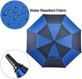 G4Free 47/54/62/68 Inch Automatic Open Golf Umbrella Oversize Extra Large Double Canopy Vented Windproof Waterproof Stick Umbrellas