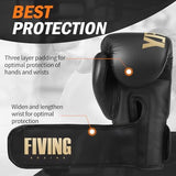 FIVING Boxing Gloves for Men and Women Suitable for Boxing Kickboxing Mixed Martial Arts Muay Thai MMA Heavy Bag Training