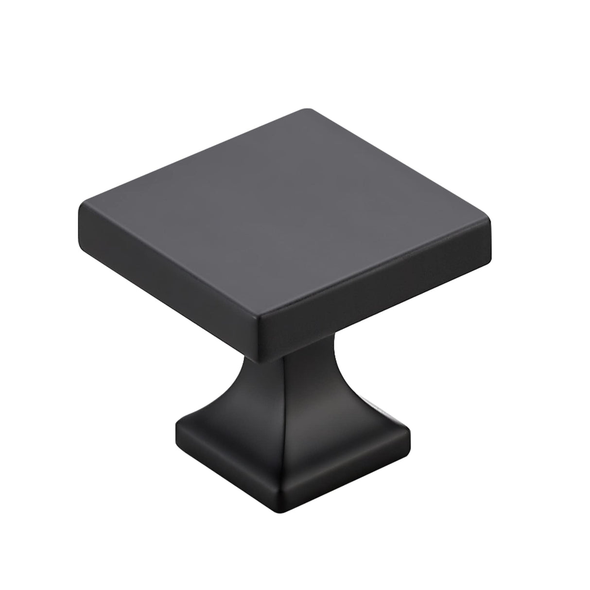 Ravinte Cabinet Knobs Matte Black Square Knobs for Cabinets and Drawers Cabinet Hardware Kitchen Cabinet Knobs 10 Pack