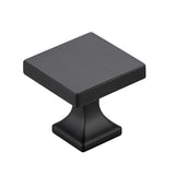 Ravinte Cabinet Knobs Matte Black Square Knobs for Cabinets and Drawers Cabinet Hardware Kitchen Cabinet Knobs 10 Pack