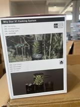 Fire-Maple "Fixed Star 1" Personal Cooking System | Pot/Jet Burner Stove System with Electric Ignition | Ideal for Hiking, Camping, Backpacking, Fishing, Hunting Trips and Emergency Use