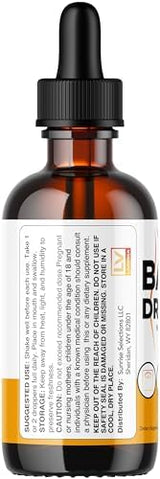 (3 Pack) Bari Drops - GLP-1 Supplement Drops, Bari Drops Premium Formula, Bari Drops Liquid, Bari Drops Extract, BariDrops Premium Formula, Bari Drops Review, BariDrops Premium, 3 Bottles for 90 Days