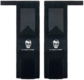 Gymreapers Weightlifting Wrist Wraps (IPF Approved) 18" Professional Quality Wrist Support with Heavy Duty Thumb Loop - Best Wrap for Powerlifting Competition, Strength Training, Bodybuilding