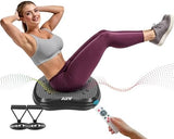 AXV Vibration Plate Exercise Machine Whole Body Workout Portable Mini Vibrate Fitness Platform Lymphatic Drainage Machine for Weight Loss Shaping Toning Wellness Home Gyms Workout (Mini)