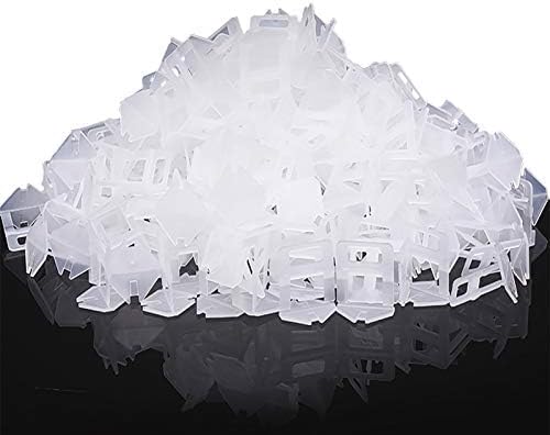 DGSL Tile Leveling System, 500-Piece 1/16" Tile Spacers Clips Tile Tools, Tile Installation Tools for Professional Ceramic Tile and Stone Installation