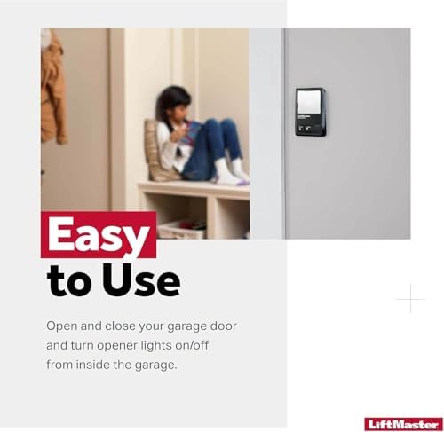 LiftMaster 78LM - Multi-Function Control Panel - Garage Door Opener with Lighting Control - Adjustable Light Timer - Wall-Mounted for Convenience