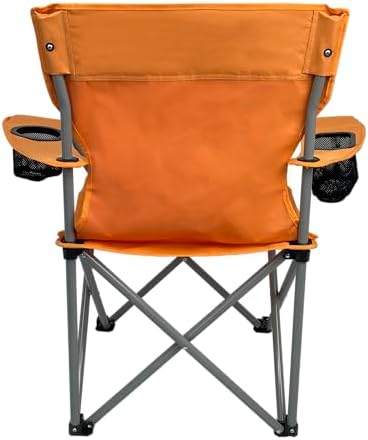 Anytime Chair for Camping, Sports, and The Outdoors w/Carry Bag, Camping Chairs for Adults, Folding Chair for Outside, (by Caddis Sports)