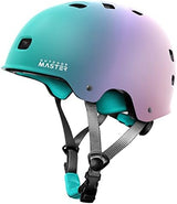 OutdoorMaster Skateboard Cycling Helmet - Two Removable Liners Ventilation Multi-Sport Scooter Roller Skate Inline Skating Rollerblading for Kids, Youth & Adults