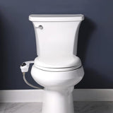 Bio Bidet 2-Pack SlimEdge Freshwater Toilet, White, Non-Electric, Easy Install Bidet Attachment, 2 Count