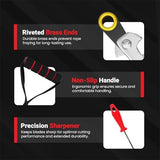 48 Inch High Limb Rope Saw – 360 Rope Chain Saw for Manual Tree Limb Cutting – Sharp Hand Chainsaw with Dual-Sided Blades – Fast and Easy Pocket Chainsaw with Ergonomic Handles and Carrying Case