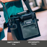 RTIC Ultra-Tough Soft Cooler 20 Can, Insulated Bag Portable Ice Chest Box for Lunch, Beach, Drink, Beverage, Travel, Camping, Picnic, Car, Trips, Floating Cooler Leak-Proof with Zipper