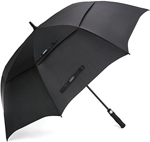 G4Free 47/54/62/68 Inch Automatic Open Golf Umbrella Oversize Extra Large Double Canopy Vented Windproof Waterproof Stick Umbrellas