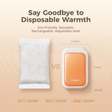 OCOOPA AI Magnetic Hand Warmers Rechargeable 2 Pack, 5000mAh Ultra-Thin Electric Glove Heater Handwarmer,UL Certified, Men Women Gifts for Christmas,Birthday,Winter Essentials,UT4 Young