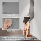 BalanceFrom Folding Gymnastics Mat Home Gym Floor Tumbling Equipment, Multicolor