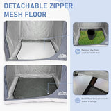 Instant Pop-up Camping Shower Tent Privacy Shelter with 1 Room/2 Rooms, Portable Outdoor Shower, Changing Room, Sun Shelter for Camping, Beach Hiking, and Fishing