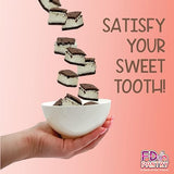 Freeze Dried Ice Cream Sandwich Bites, 2 Pack, Vanilla, Crunchy & Sweet Snack, 2.5 oz, Dehydrated, Resealable Gift Bag