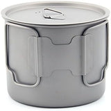 TOAKS LIGHT Titanium 550ml Pot (Ultralight Version)