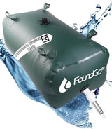 FoundGo Water Storage Bladder Emergency Water Storage Tank, Large Capacity Water Containers, Portable Vinyl Water Storage Barrel for Outdoor/Survival/RV/Garden