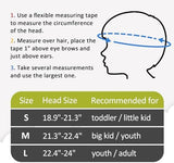 Kids Bike Helmet, Adjustable and Multi-Sport, from Toddler to Youth, 3 Sizes