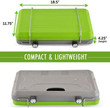 Flame King VT-101 2-Burner Portable Camping Stove Grill, Great for Outdoor Cooking, Backpacking, Compatible with 1LB Propane Gas Bottle