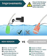 innhom Portable Shower Camping Shower Outdoor Camp Shower Pump, Electric Rechargeable Portable Camping Shower, Powered by Rechargeable Battery