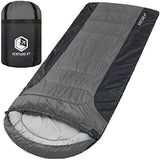 VENTURE 4TH Backpacking Sleeping Bag – XXL, Double and Single Sizes - Lightweight Warm & Cold Weather Sleeping Bags for Adults, Kids & Couples – Ideal for Hiking, Camping & Outdoor Adventures