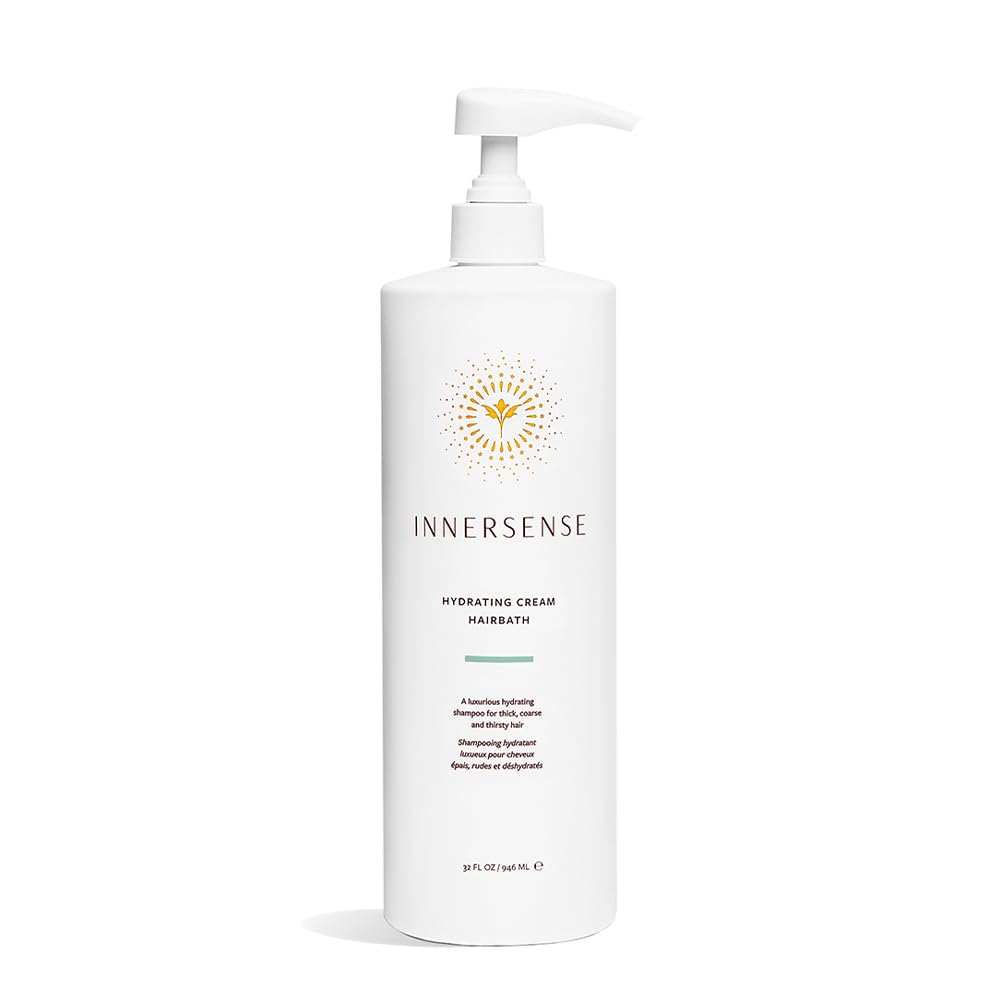INNERSENSE Organic Beauty - Natural Hydrating Hairbath Shampoo | Non-Toxic, Cruelty-Free, Clean Haircare (32oz)